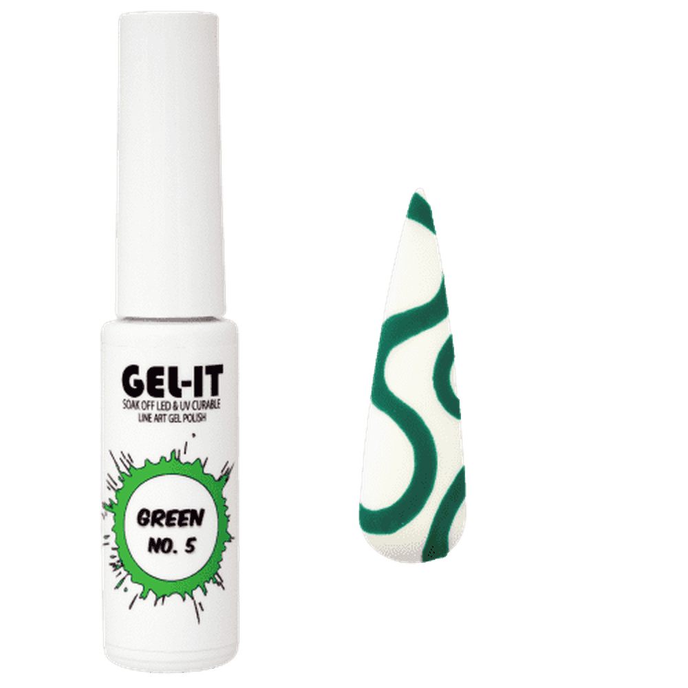 Line Art Gel 7ml - Green - Maskscara