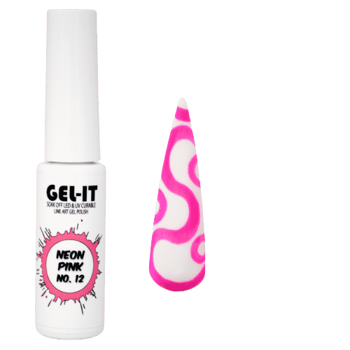 Line Art Gel 7ml - Neon Pink - Maskscara