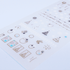 Nail Art Sticker - White Christmas (MG181005-05) - Maskscara