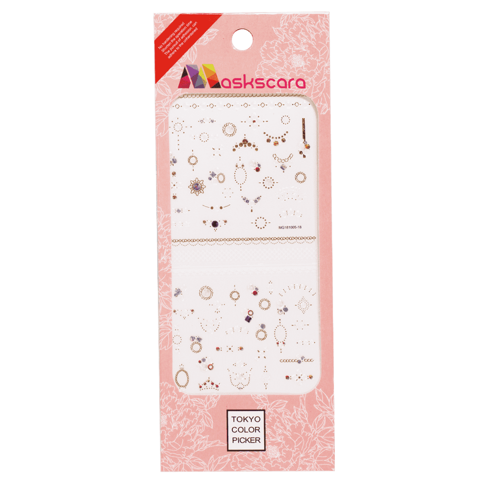 Nail Art Sticker - Bohemian (MG181005-18) - Maskscara