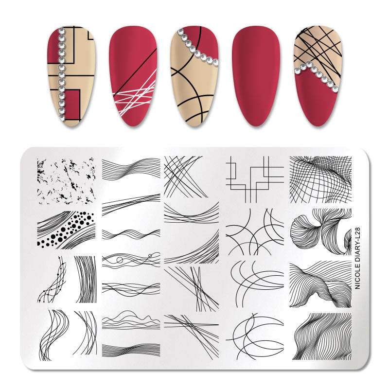 BP Stamping Plate - Nicole Diary (28) - Maskscara