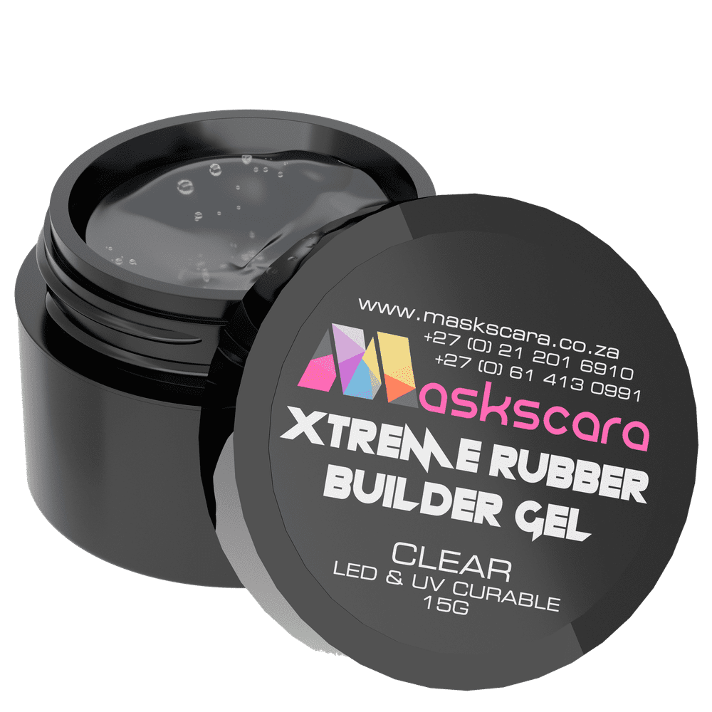 XTREME Rubber Builder Gel - 15G (Clear) - Maskscara