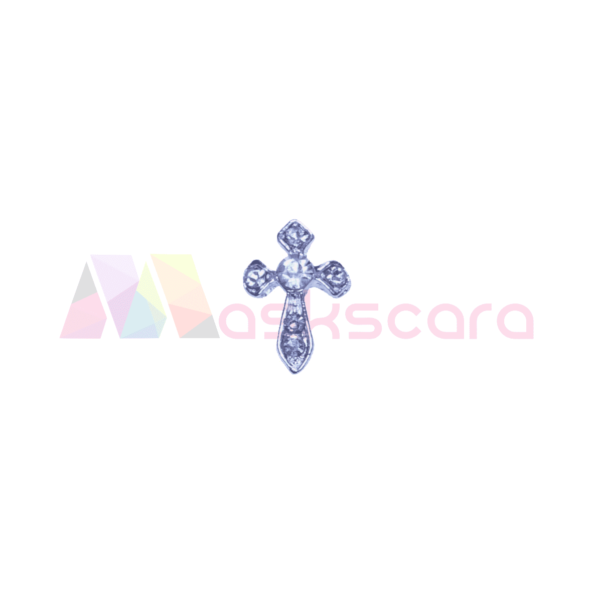 Silver Cross Gems (5 Pcs) - Maskscara